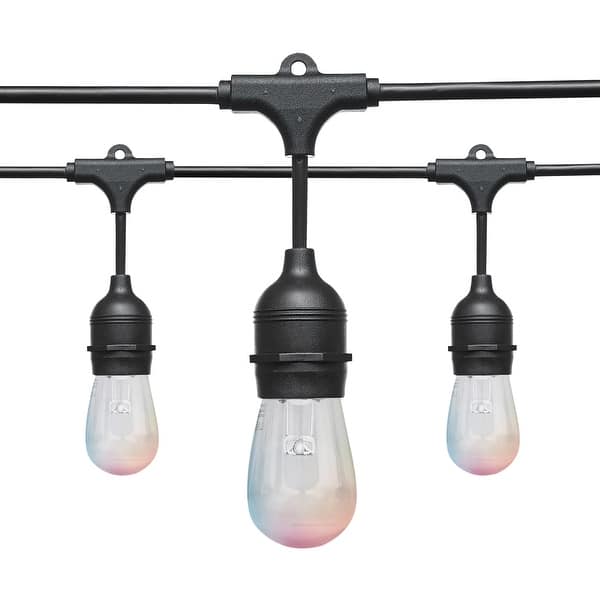slide 1 of 11, 10 Watt LED String Light Starfish IOT 120 Volts 260 Lumens RGBW
