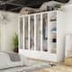 Option 94.4"W-5Doors/3Shelves