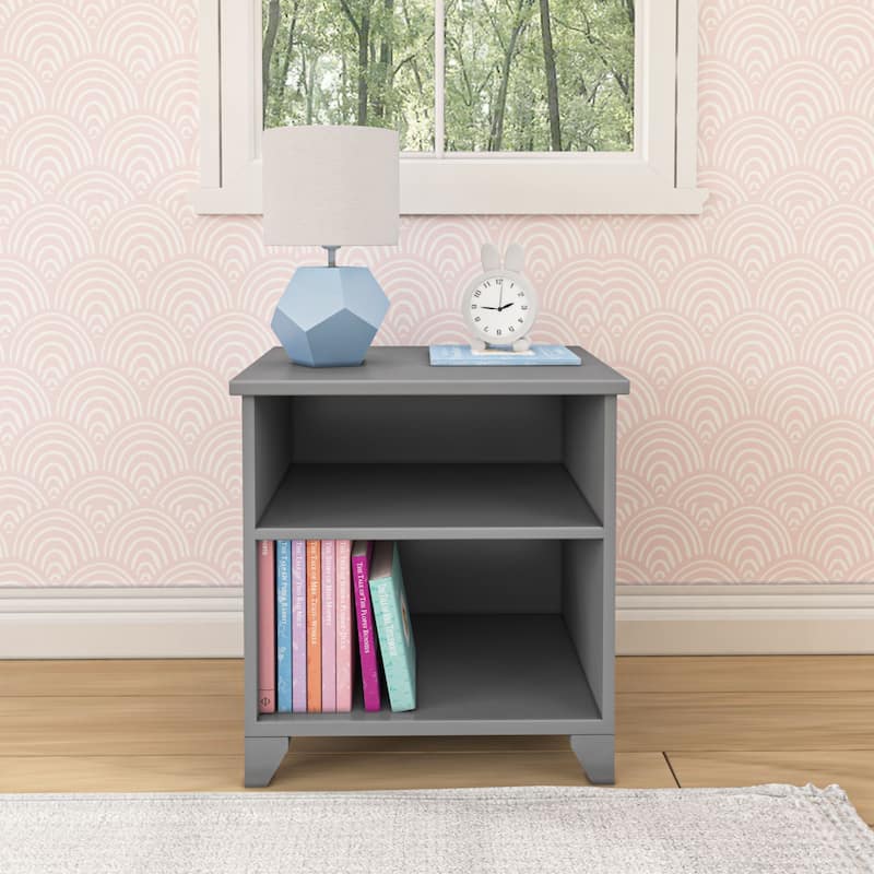 Max and Lily Nightstand with Shelf