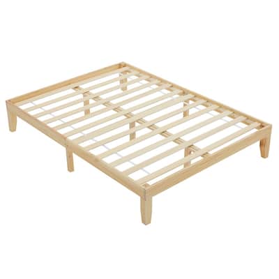 Modern Concise Style Solid Wood Bed Frame
