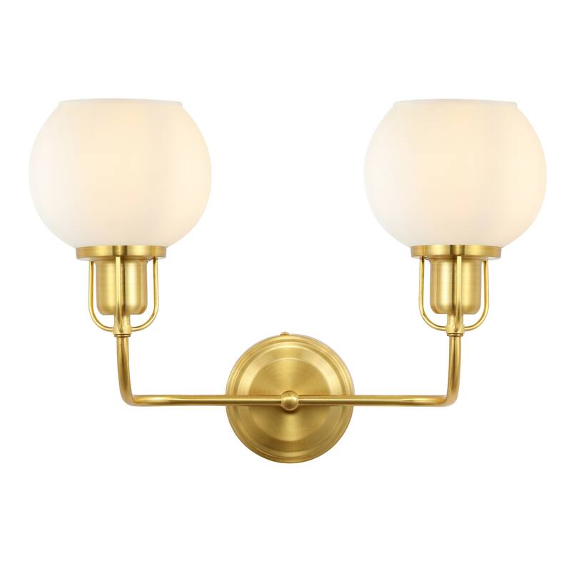 SAFAVIEH Lighting Shinobu Wall Sconce - 16" W x 7" D x 12" H - 16Wx7Dx12H