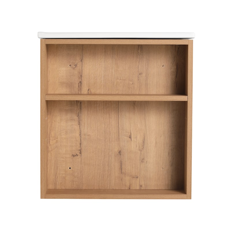 30" Wall Mounting Bathroom Vanity, Soft Close Drawer(Only Vanity, Without Basin)