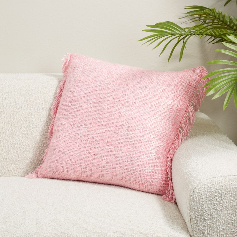 Fringe Throw Pillow