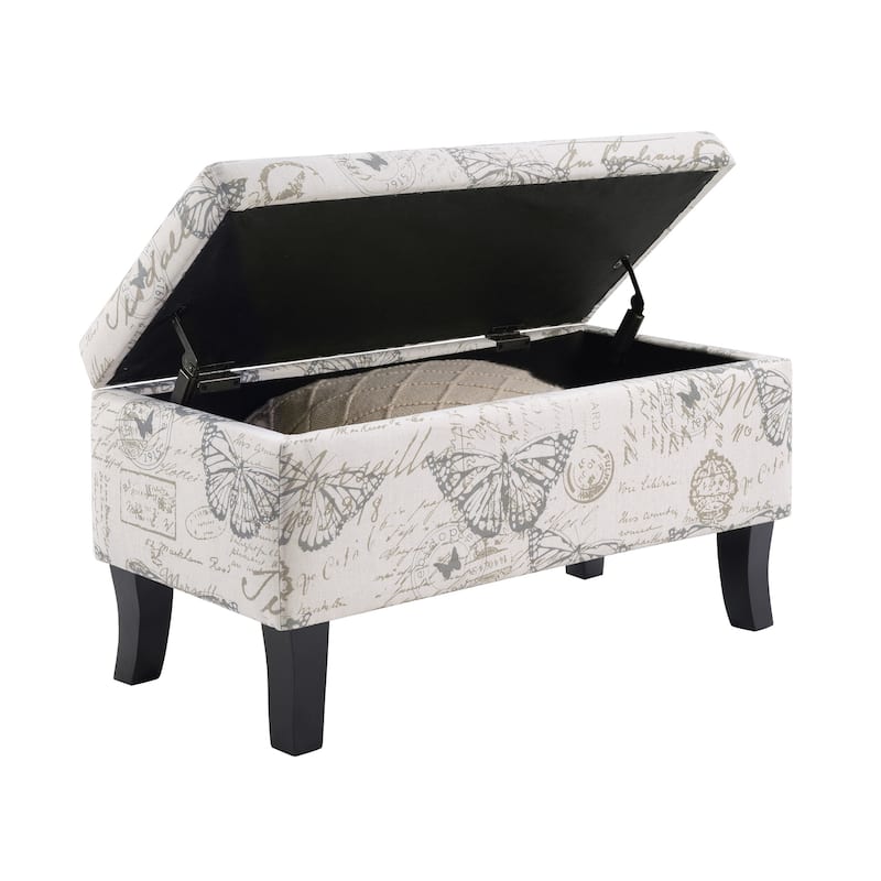 Storage Ottoman - Space-Saving Design with Seating, Storage Compartment, and Contemporary Look for Any Room