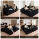 preview thumbnail 10 of 71, OVIOS Supreme Soft Fluffy Loveseat Sleeper Sofa