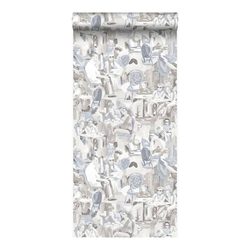 Origin Wunderkammer Neutral Café Wallpaper - 20.5 x 396 x 0.025