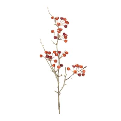 6 Piece Set Berry Pod Artificial Thanksgiving Sprays 26"