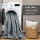 preview thumbnail 101 of 159, Chelsea Square Evans Pinch Pleated Soft Washed Boho Duvet Cover Set
