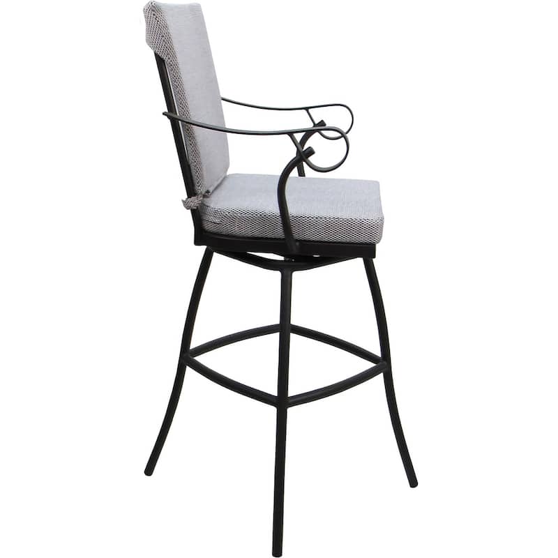 Outdoor or Indoor Counter 26", 30" or Extra Tall 34" Bar Stool - Jamey