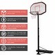 preview thumbnail 4 of 8, Costway 10ft 43'' Backboard In/outdoor Adjustable Height Basketball