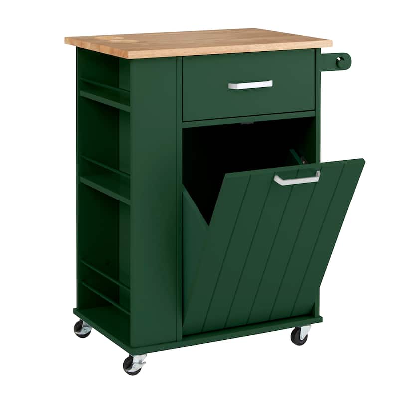 Simple Living Lima Rolling Kitchen Cart