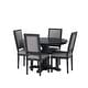 preview thumbnail 12 of 62, Remuda Upholstered 5 Piece Circular Dining Set by Christopher Knight Home