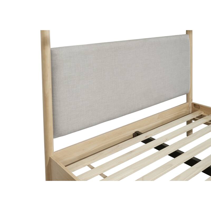 NPD Furniture Bloomfield Queen Bed Set / Canopy Bed Set