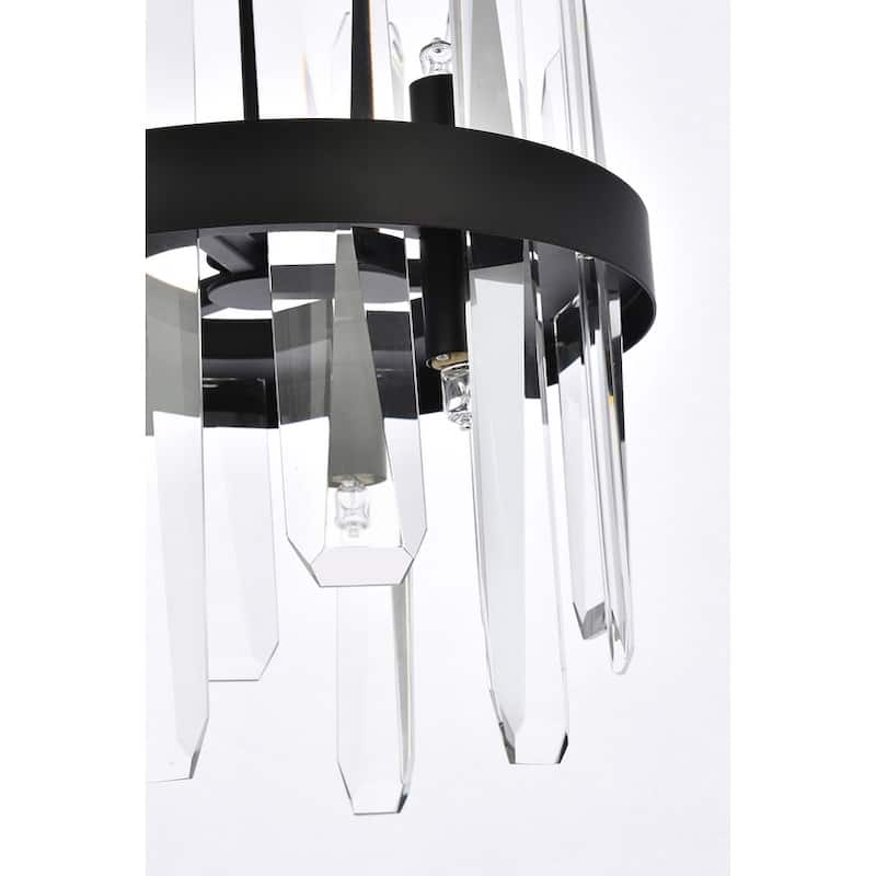 Indigo Home 10 inch crystal round pendant