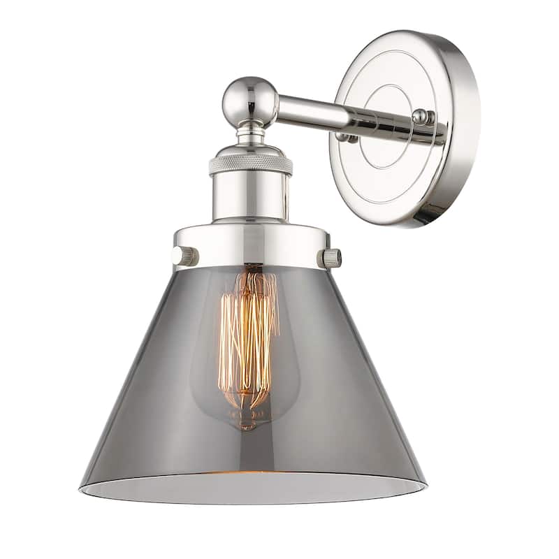 Innovations Lighting 616-1W-12-8 Cone Sconce Cone 12" Tall Wall Sconce