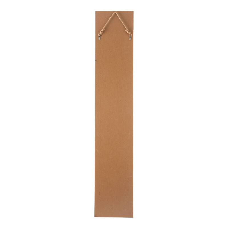 Glitzhome 42"H Wooden "HAPPY EASTER" Standing Hanging Porch Sign for Front Door
