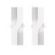 preview thumbnail 2 of 13, Madison Led Wall Sconces Wall Light Modern Bathroom Vanity Light 4000k , Set of 2 White