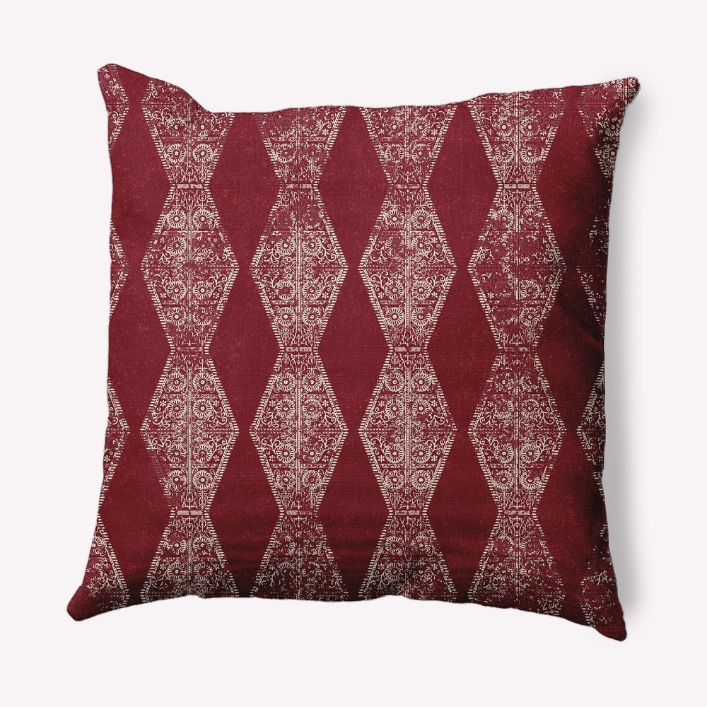 Pyramid Stripe Decorative Throw Pillow
