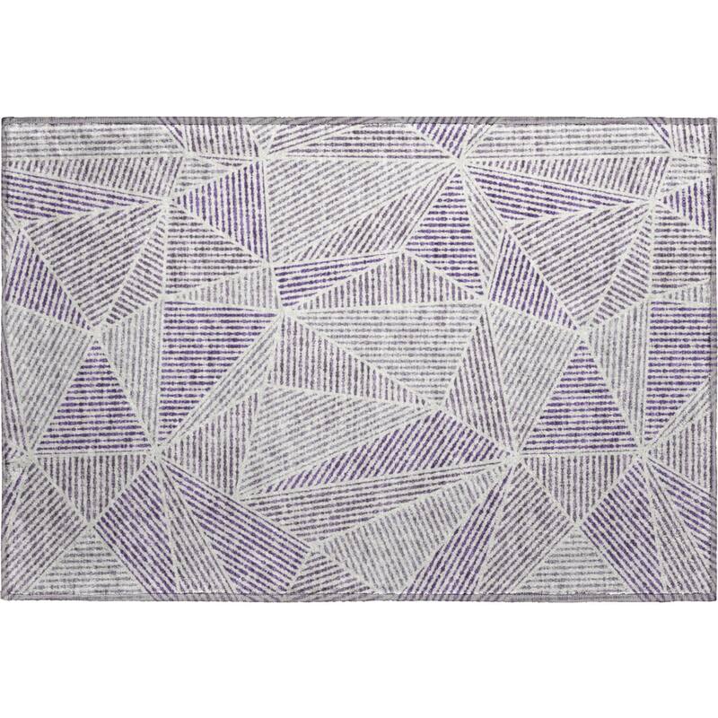Premium Washable Super Soft Contemporary Mosaic Mayfield Rug