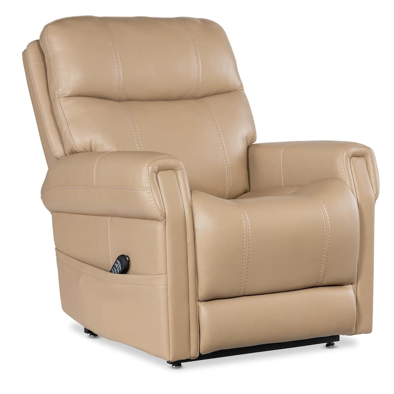 Hooker Furniture RC603-PHLL4 Carroll 34" Wide Leather Reclining Chair - Sorrento Sand