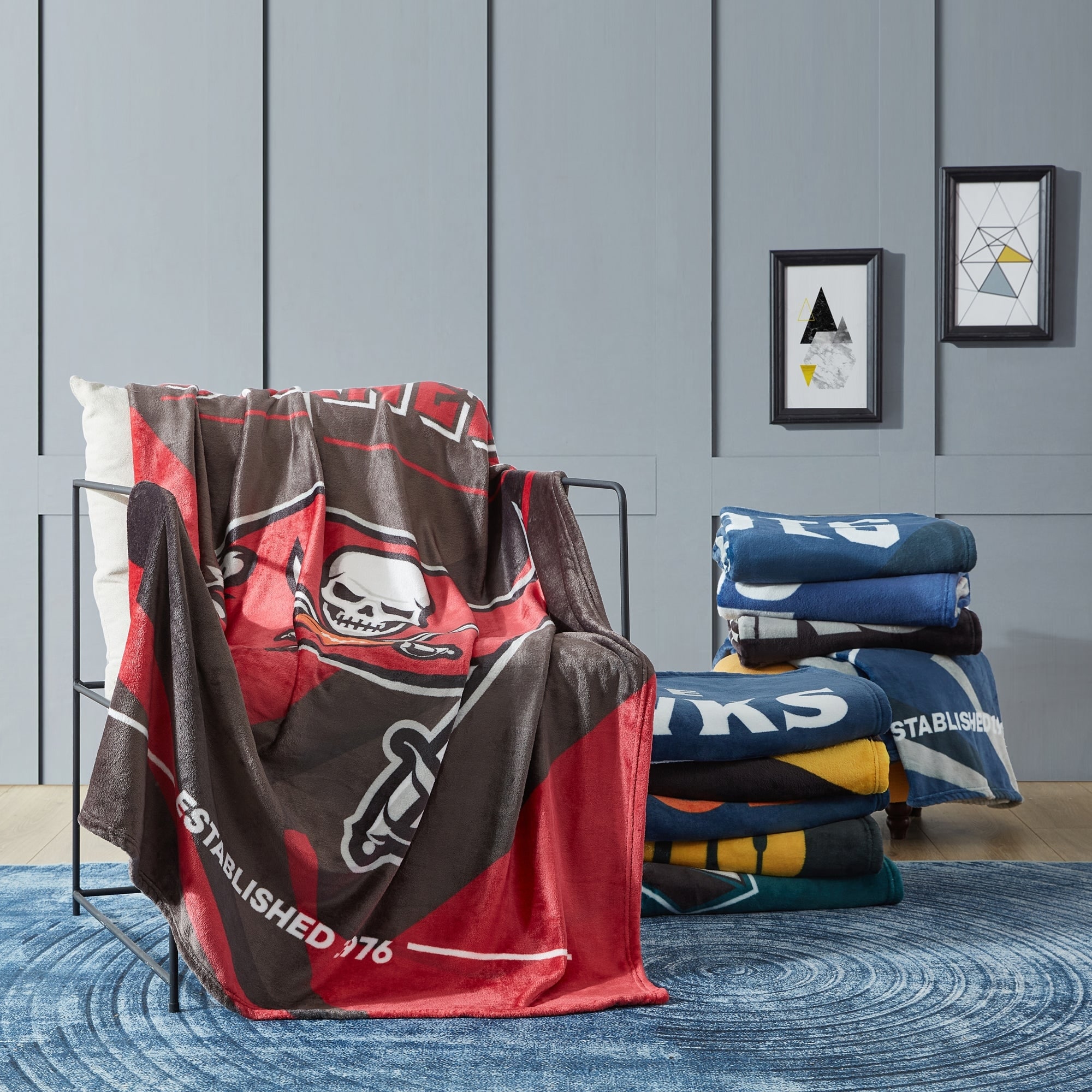 Buccaneers fleece 2025 blanket