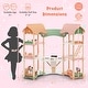 preview thumbnail 4 of 8, 3-Tier Wooden Dollhouse for Kids Aged 3-8 Years Old with 32 Pieces of Accessories - 39.5" x 19" x 33.5" (L x W x H)