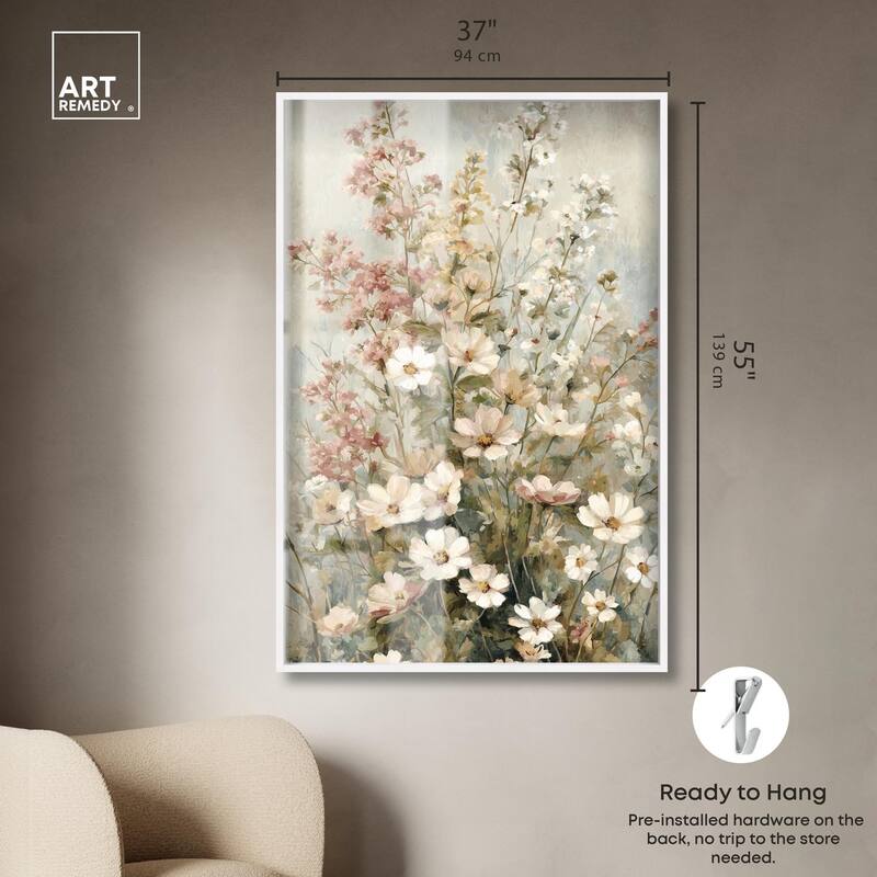 Heirloom Blossoms I Shadowbox by Art Remedy