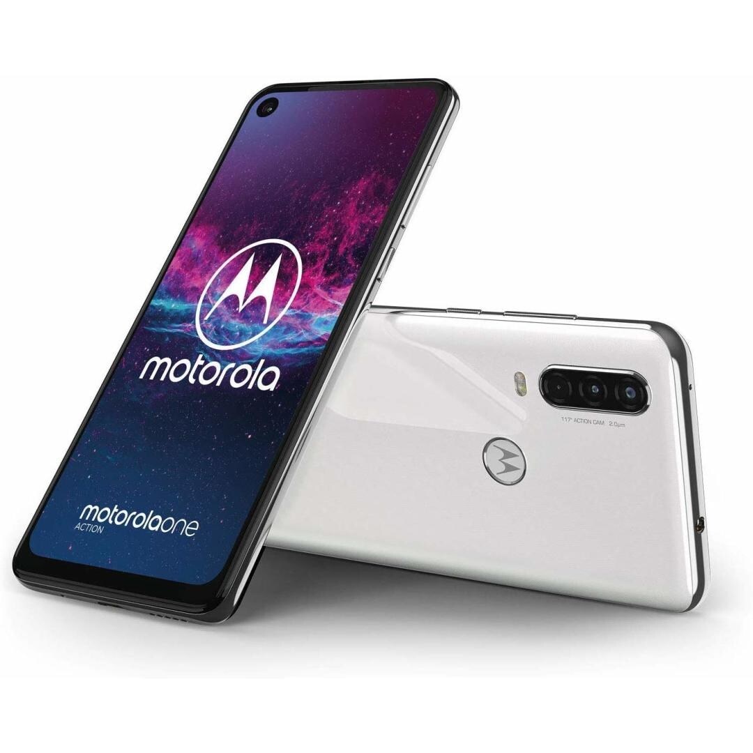 Shop Motorola Moto One Action Xt2013 128gb Unlocked Gsm Dual Sim Phone W 12mp Camera Overstock 30023364