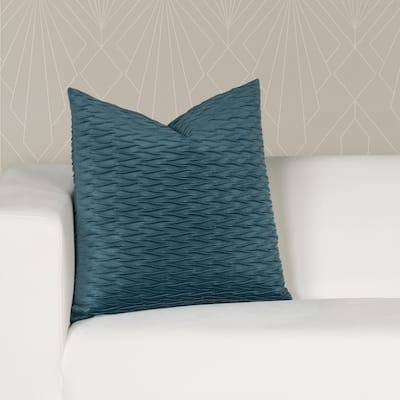 The Great Gatsby Velvet Wave Pleated Throw Pillow