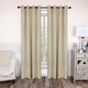 preview thumbnail 65 of 129, Superior Solid Machine Washable Room Darkening Grommet Curtains, Set of 2 52" x 72" - Ivory