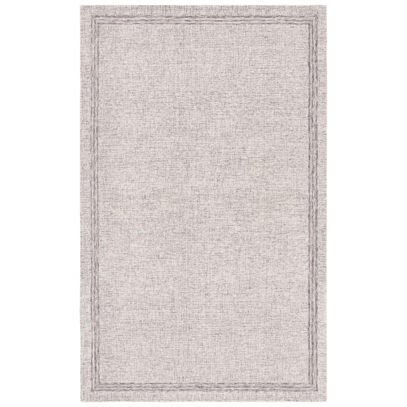 SAFAVIEH Handmade Ebony Sanija Modern & Contemporary Wool Rug