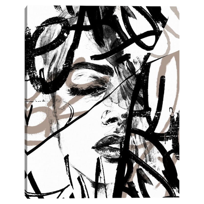 Graffiti by Belle Maison Canvas Art Print