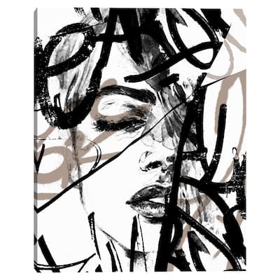 Graffiti by Belle Maison Canvas Art Print