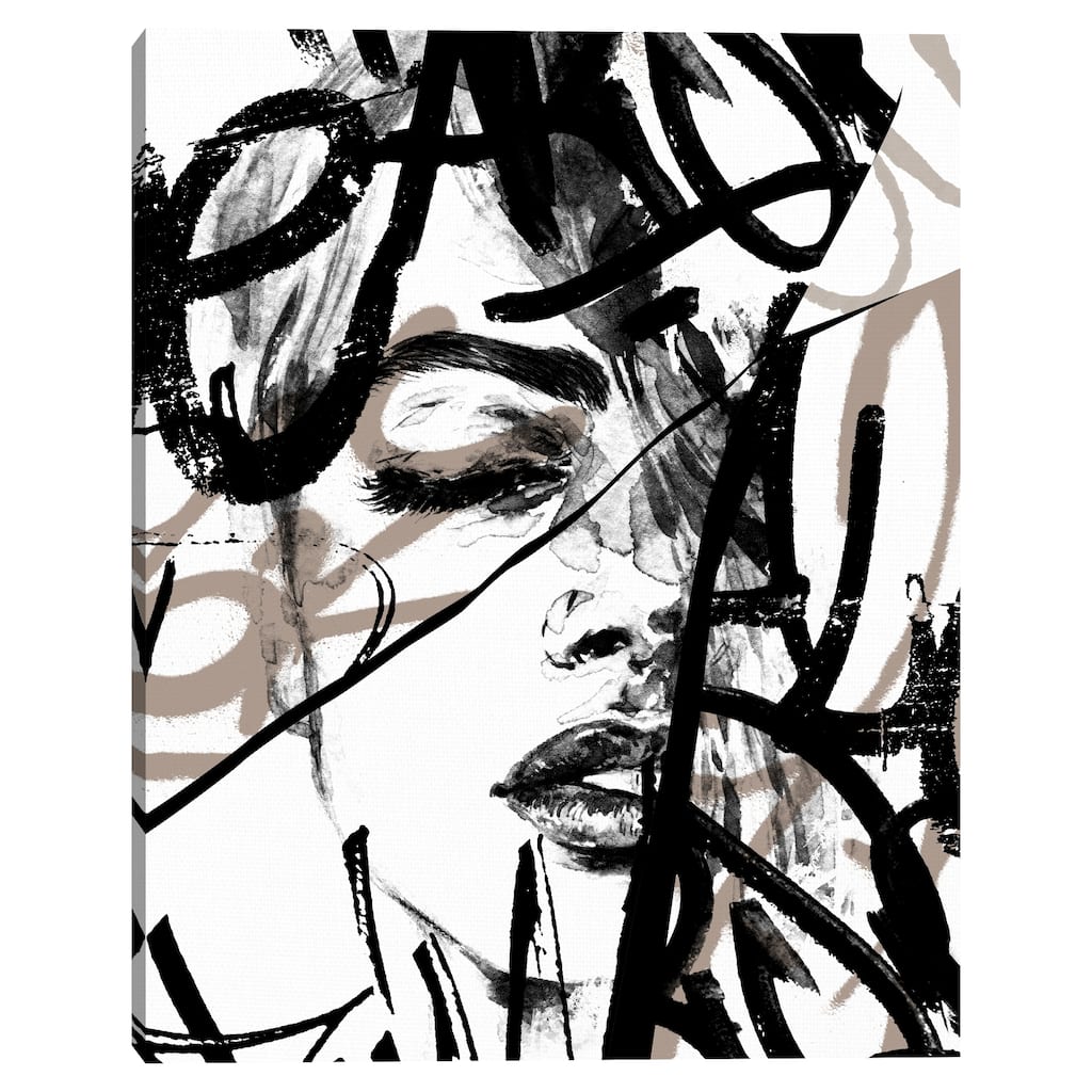 Graffiti by Belle Maison Canvas Art Print