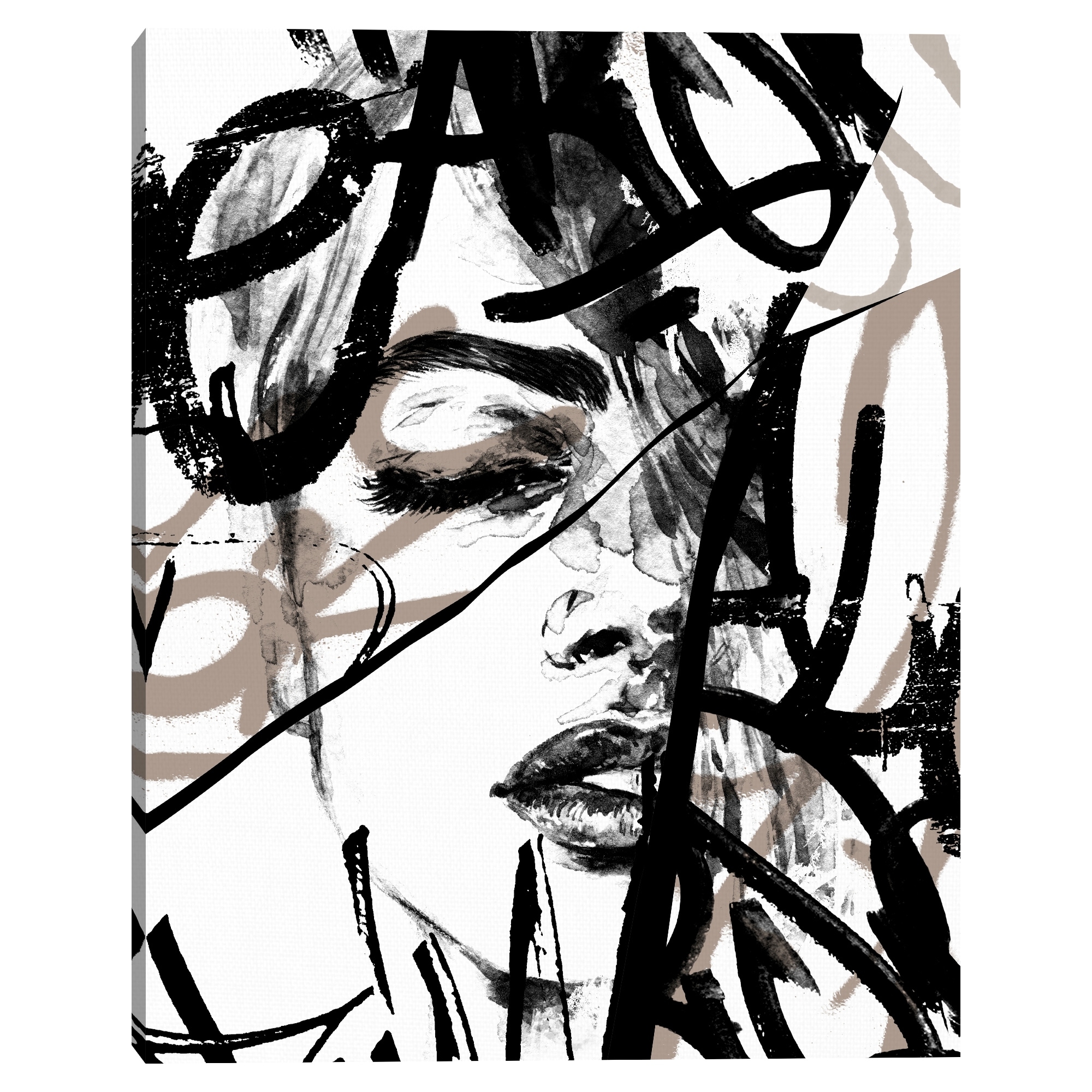 Graffiti by Belle Maison Canvas Art Print