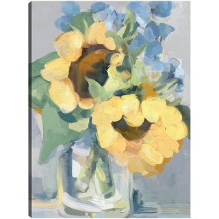 Petite Fleurs Sunflowers I By Studio Arts Canvas Art Print - Bed Bath ...