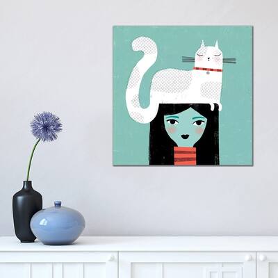 iCanvas "Cat Attitude" by Terry Runyan Canvas Print