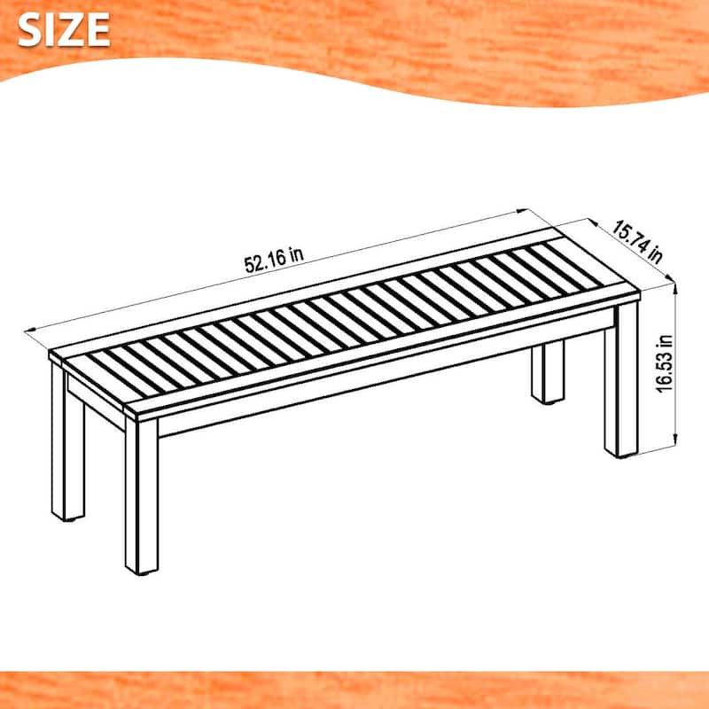 Amazonia Padua 5pc FSC Wood Outdoor Square Patio Dining Set