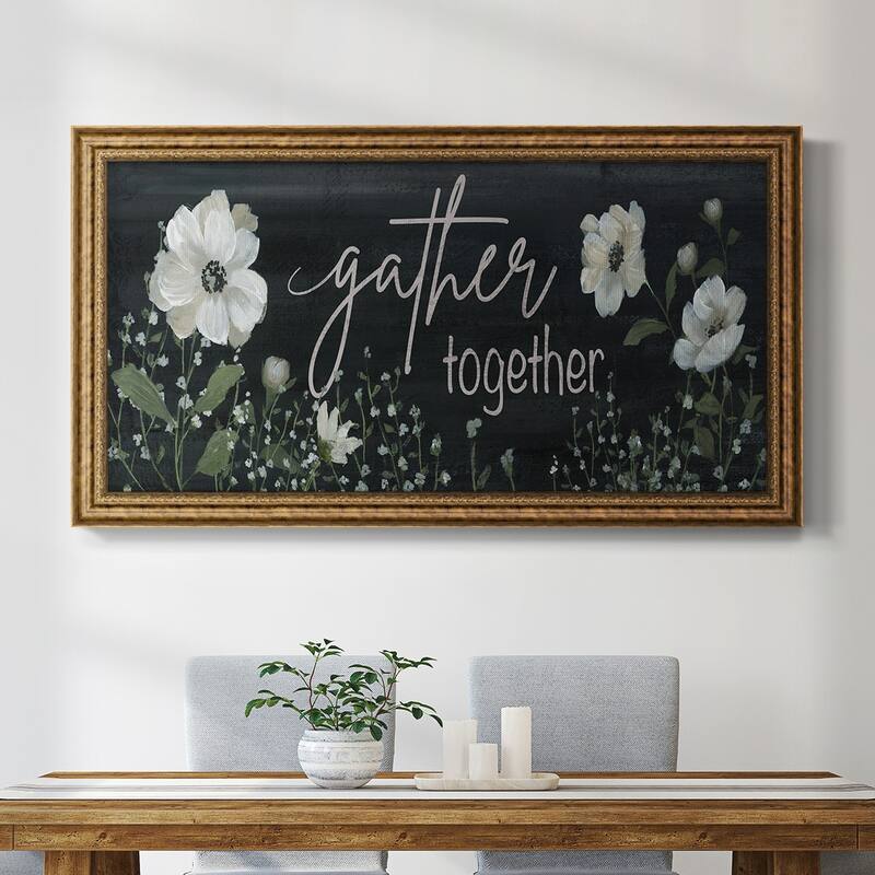 Gather Together Premium Framed Canvas- Ready to Hang
