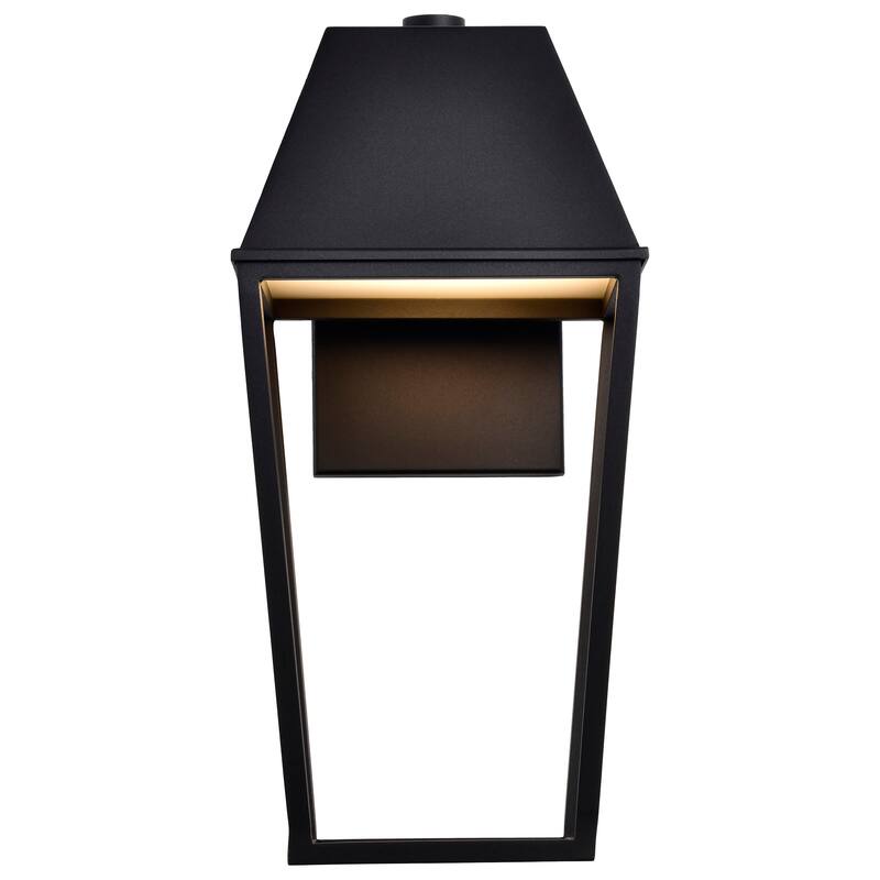 Colt 10 Watt LED Large Outdoor Lantern Matte Black Finish - Matte Black