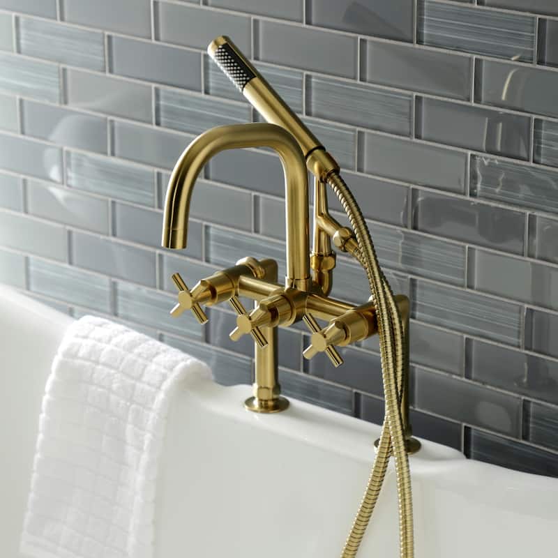 Concord Deck Mount Clawfoot Tub Faucet