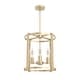 preview thumbnail 17 of 29, Hunter Astwood 16" 4-Light Round Chandelier, Dining Room Table, Kitchen Island, Cage, Transitional, Art-Deco