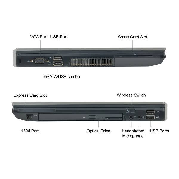 Dell Latitude E6410 Core I5 520m 2 4ghz 6gb Ram 320gb Hdd Dvd Rw Windows 10 Home 14 1 Inch Laptop Refurbished Overstock 17375011