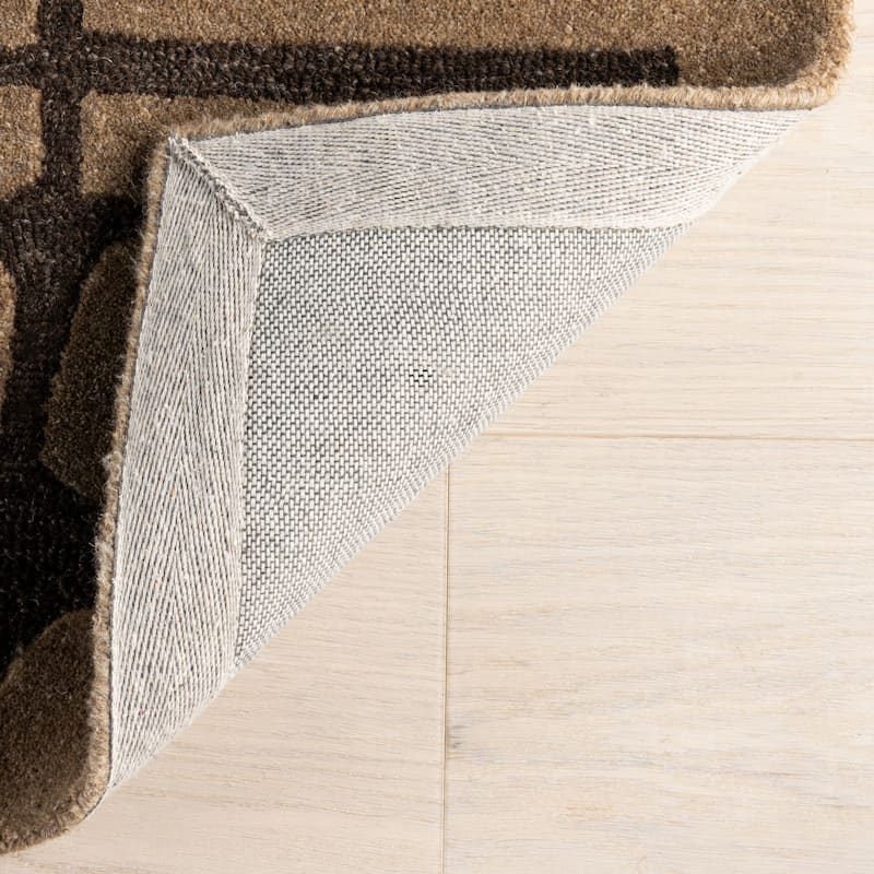 Parsa Striped Wool Area Rug