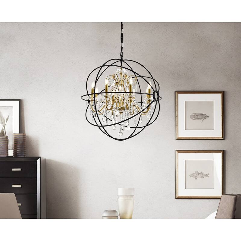 Coller 8-Light Crystal Pendant