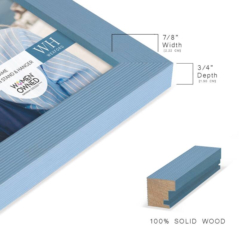 4 Piece Set Solid Wood Picture Frame