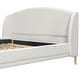 preview thumbnail 10 of 20, Upholstered Bed Wingback Platform Bed with Boucle Fabric
