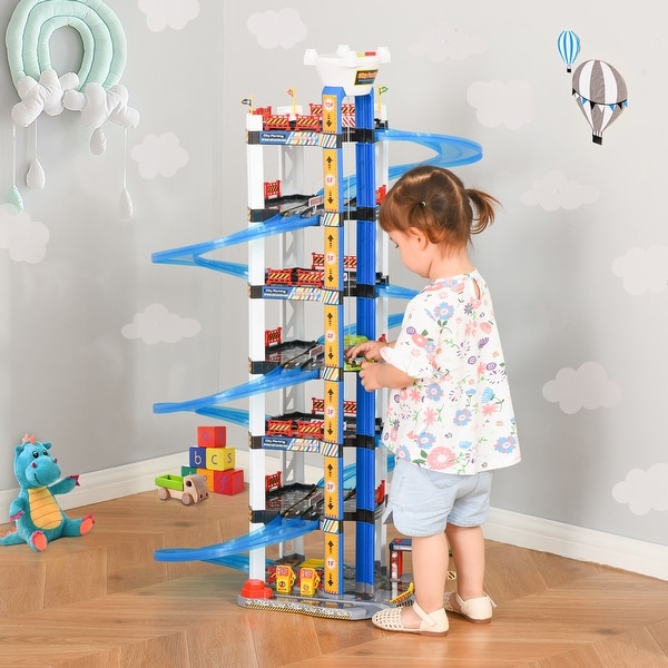 Toddler garage shop toy