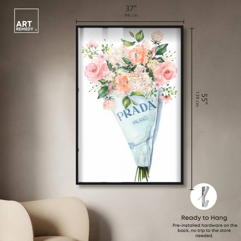 A World of Flowers Shadowbox by Art Remedy