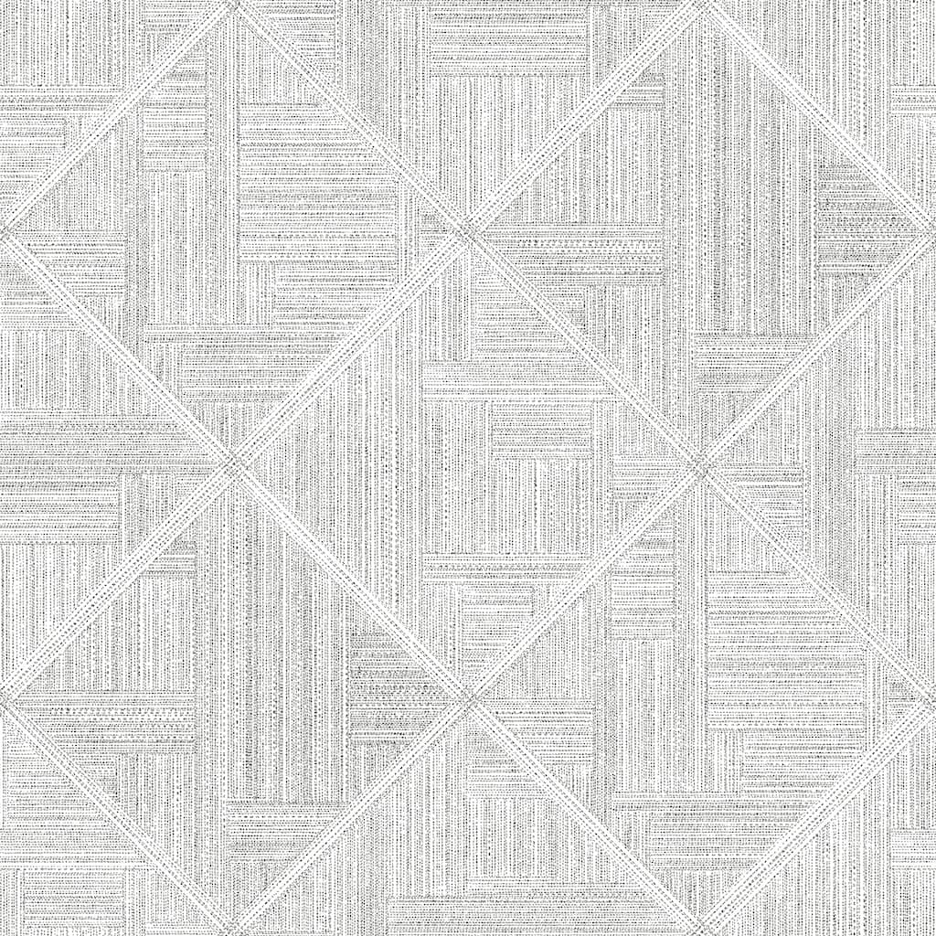 Scott Living Cade Grey Geometric Wallpaper